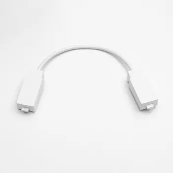 Коннектор для шинопровода гибкий ultra, белый