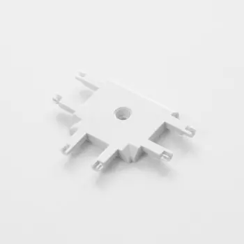 Коннектор slim т-образный, 4-жильный, белый, 0.742 см