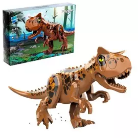 Конструктор дино carnotaurus, звуковые эффекты