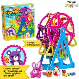 Конструктор из пенокартона с полимерной глиной