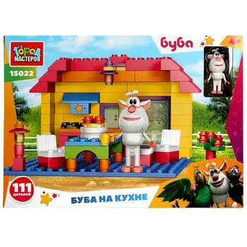 Конструктор мультяшный БУБА, Город мастеров 15022-AA