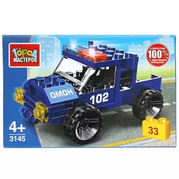 Конструктор ПОЛИЦИЯ Город мастеров 3145-JS
