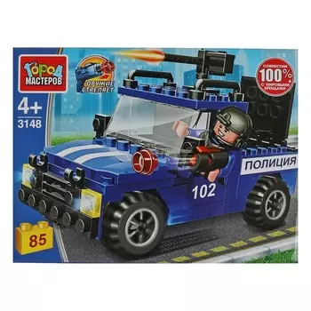 Конструктор ПОЛИЦИЯ Город мастеров 3148-JS