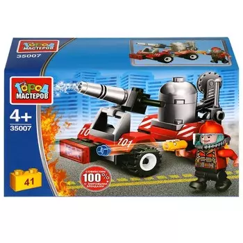 Конструктор пожарные Город мастеров 35007-JS