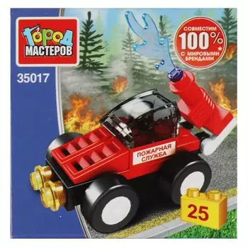 Конструктор пожарные Город мастеров 35017-PZ