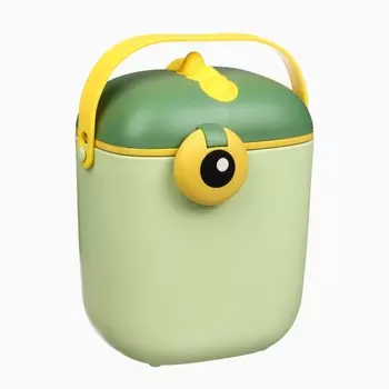 Контейнер для детского питания дино 5, 800 мл., цвет зеленый