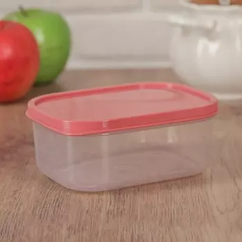 Контейнер доляна 500 мл, цвет коралловый