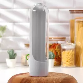 Контейнер для хранения зелени доляна fresh, пластик, 500 мл, белый