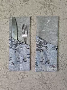 Конверт для Сервировки "Арктика", 2 шт