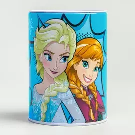 Копилка металлическая, 6.5 см 6.5 см 12 см