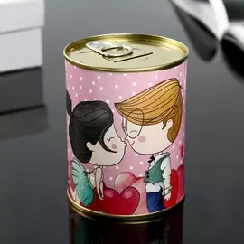 Копилка-банка металл