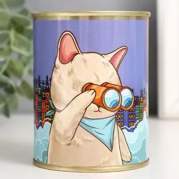 Копилка-банка металл