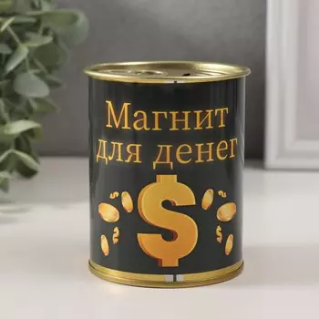 Копилка-банка металл