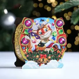 Копилка деревянная