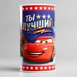 Копилка металлическая, 6.5 см 6.5 см 12 см