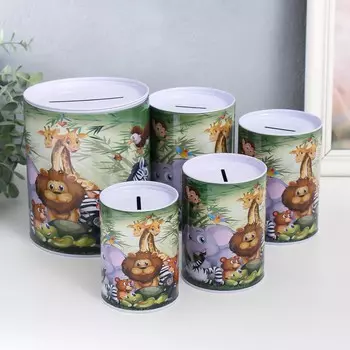 Копилка металл банка