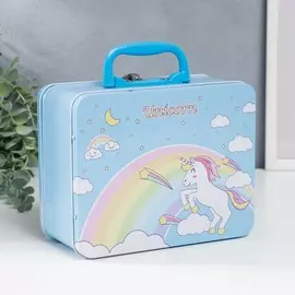 Копилка металл чемодан