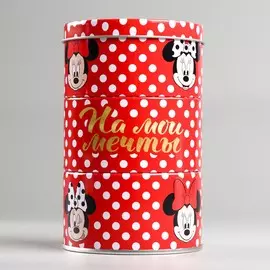 Копилка трехъярусная, минни маус 8,5 см х 8,5 см х 14 см
