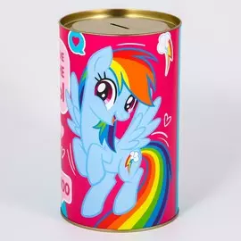 Копилка металлическая, 20.5 см 12 см 12 см, xxl