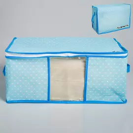 Короб для хранения с pvc-окном home