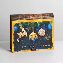 Коробка-книга деревянная