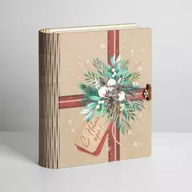 Коробка-книга деревянная