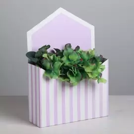 Коробка-письмо из переплётного картона