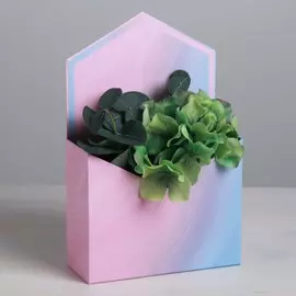 Коробка-письмо из переплётного картона