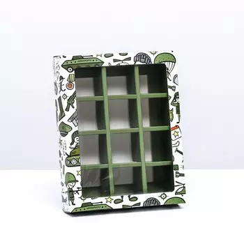 Коробка под 12 конфет ,