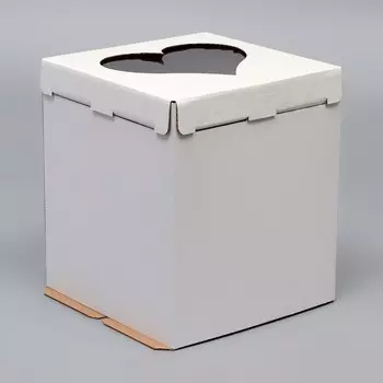 Коробка под торт с окном,