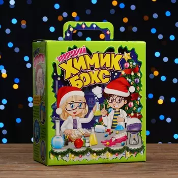 Коробка новогодняя подарочная