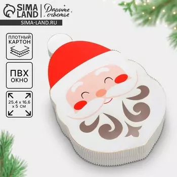 Коробка новогодняя подарочная