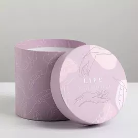 Коробка подарочная круглая