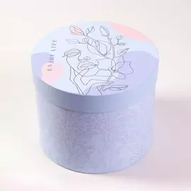 Коробка подарочная круглая