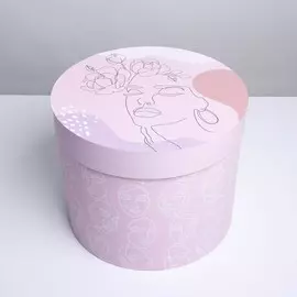 Коробка подарочная круглая