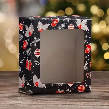 Коробка подарочная, крышка - дно,