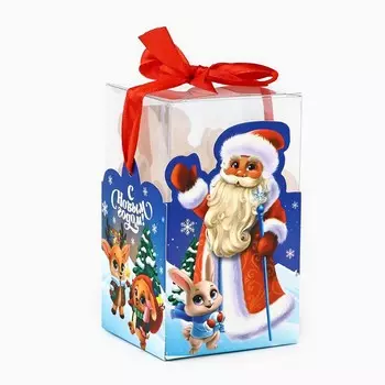 Коробка подарочная новогодняя складная