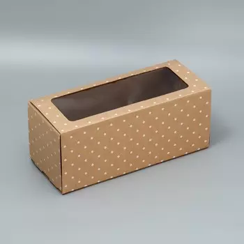 Коробка подарочная складная с pvc-окном, упаковка,