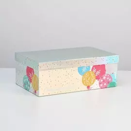 Коробка прямоугольная иридисцентная