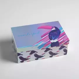 Коробка прямоугольная иридисцентная