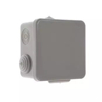 Коробка распределительная luazon lighting, 80х80х50 мм, ip54, для открытой установки