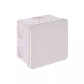 Коробка распределительная luazon lighting, 80х80х50 мм, ip54, для открытой установки