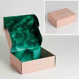 Коробка подарочная двухсторонняя складная, упаковка,