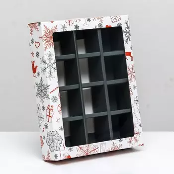 Коробка под 12 конфет