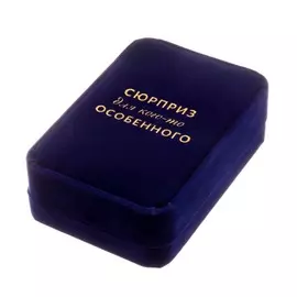 Коробочка под набор бархатная