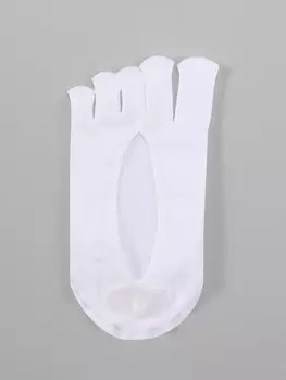 Корректоры - разделители для пальцев ног, капроновые, 36-42 р-р, пара, белые