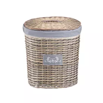 Корзина бельевая овальная