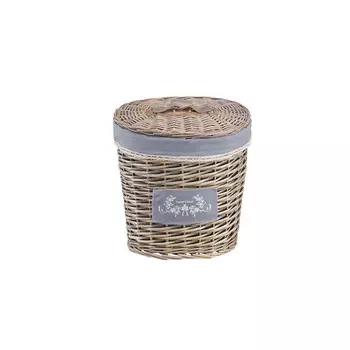 Корзина бельевая овальная