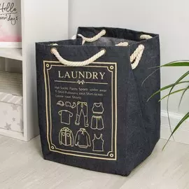 Корзина для белья доляна