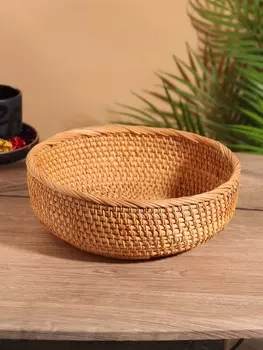 Корзина для фруктов плетеная, 23239 см, ротанг